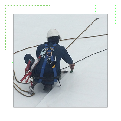 colaborador en pegado de membrana