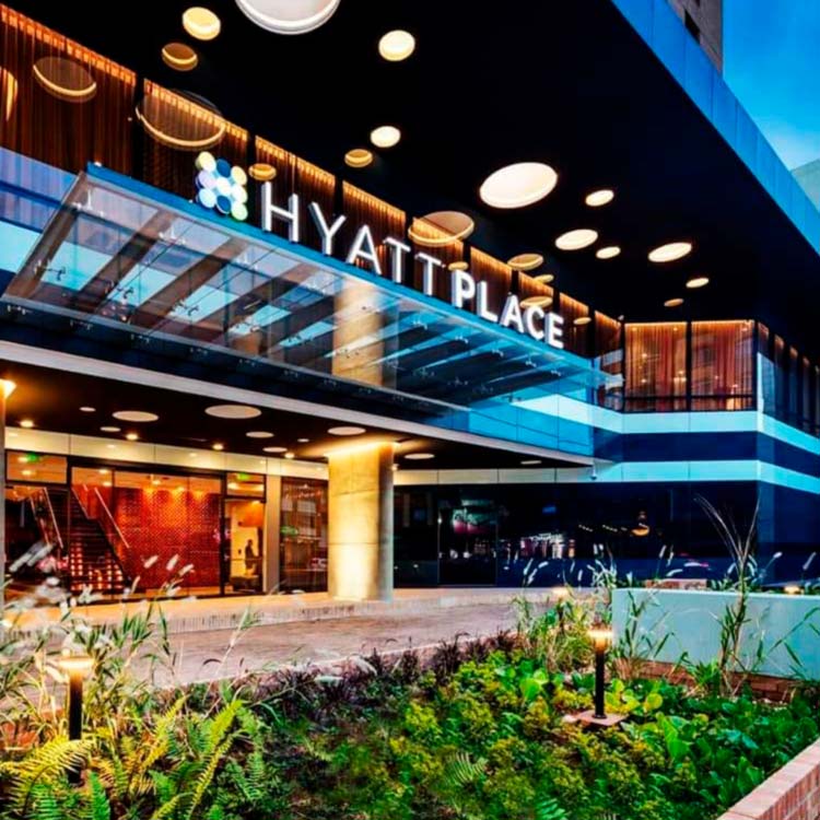 Paisajismo Hotel Hyatt